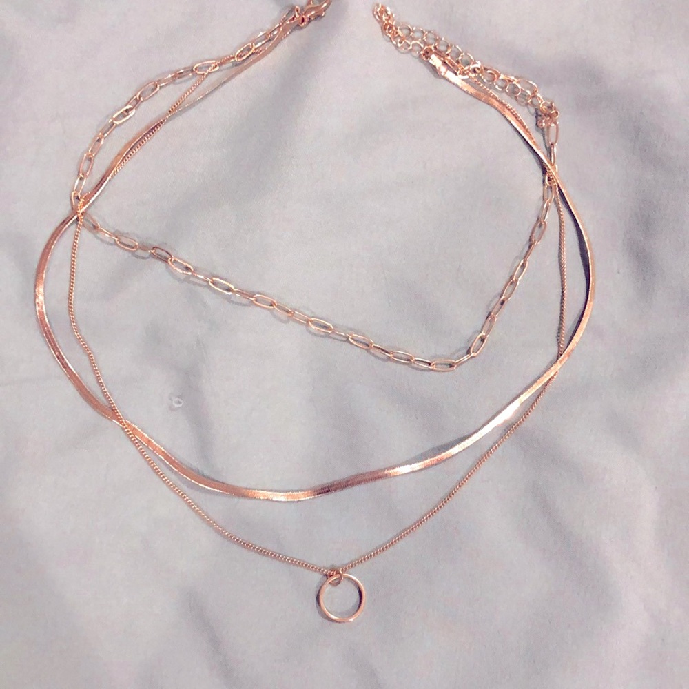 Layered necklace